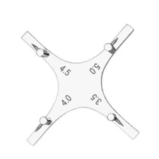 2x Dental Boon Bracket Positioning Gauge for: 3.5, 4.0, 4.5, and 5mm