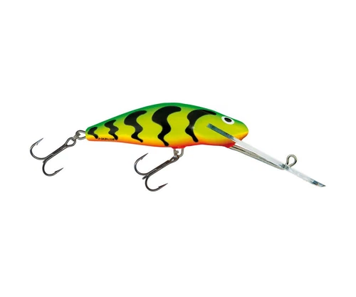 Salmo Bullhead Wobbler GT Green Tiger Artificial Bait Perch Pike Zander