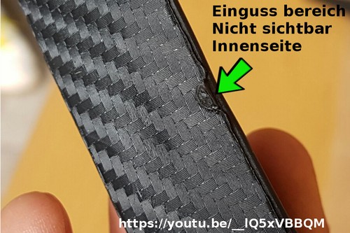 Radlauf Verbreiterung CARBON Typ x2 passend für Mercedes W207, Kotflügelverbreit - Bild 5 von 12