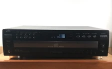JVC XL-FZ258 CD Changer 5 Discs Optical Out 1 Bit PEM DD Converter No Remote