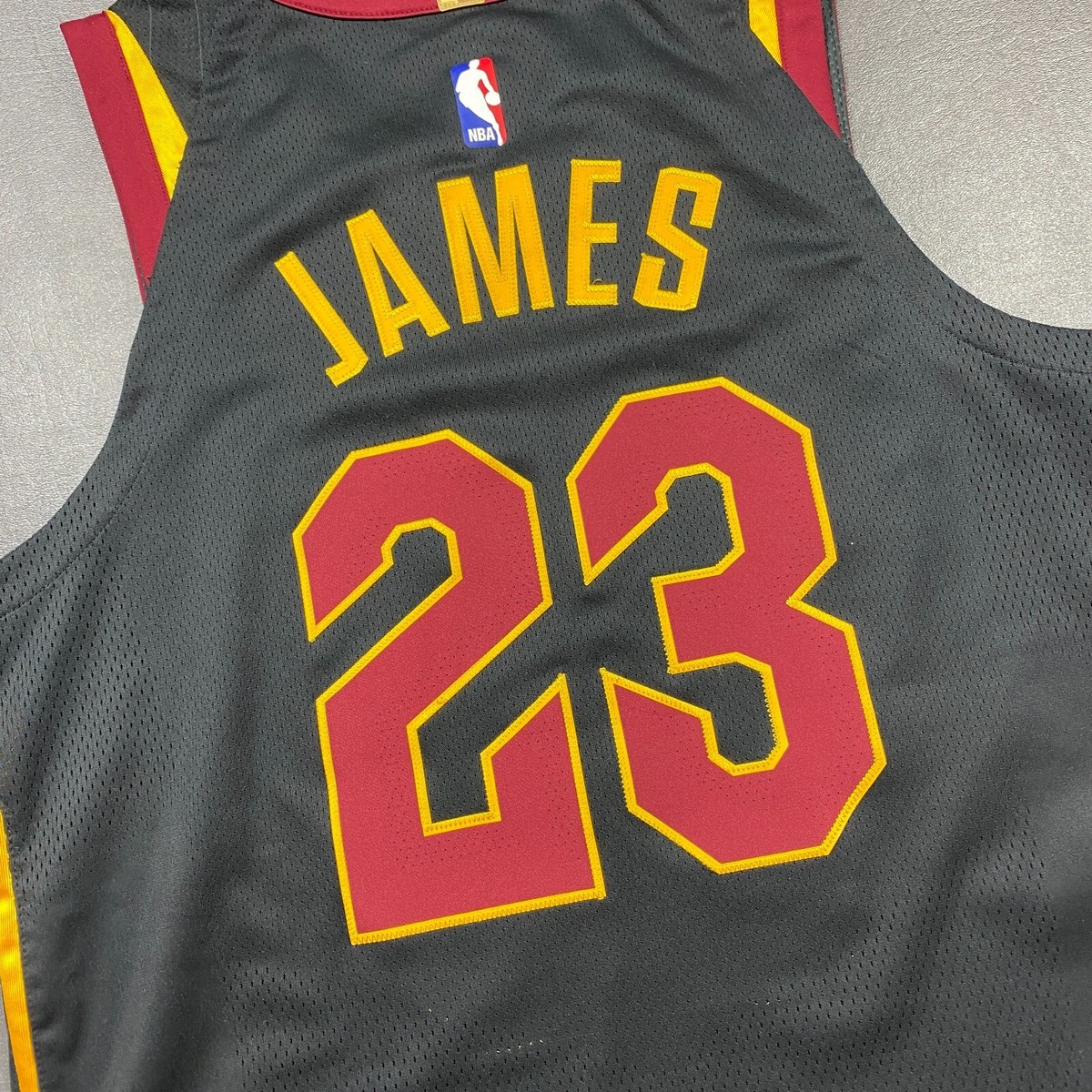 100% Authentic Lebron James Nike Cavaliers Statement Edition Jersey Size 44 M | eBay UK