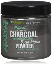 2-INVITAMIN NATURAL WHITENING TOOTH  GUM POWDERS ORGANIC 2.75 OZ SPEARMINT NEW