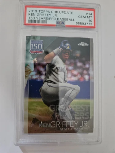 2019 Topps Chrome Ken Griffey Jr. #150C-14 Greatest Players 150 Years BB  PSA 10