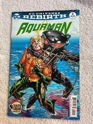 Aquaman #2A Walker (Early Sep 2016, DC) VF+ 8.5