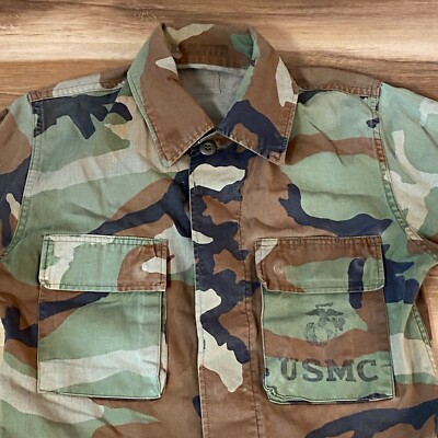Veste Militaire U.S.M.C M-89 - Taille XL - Camouflage - Survie/Chasse - Occasion Excellent État