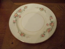 Homer Laughlin Countess Saucer -Georgian Eggshell  Pink,Yellow