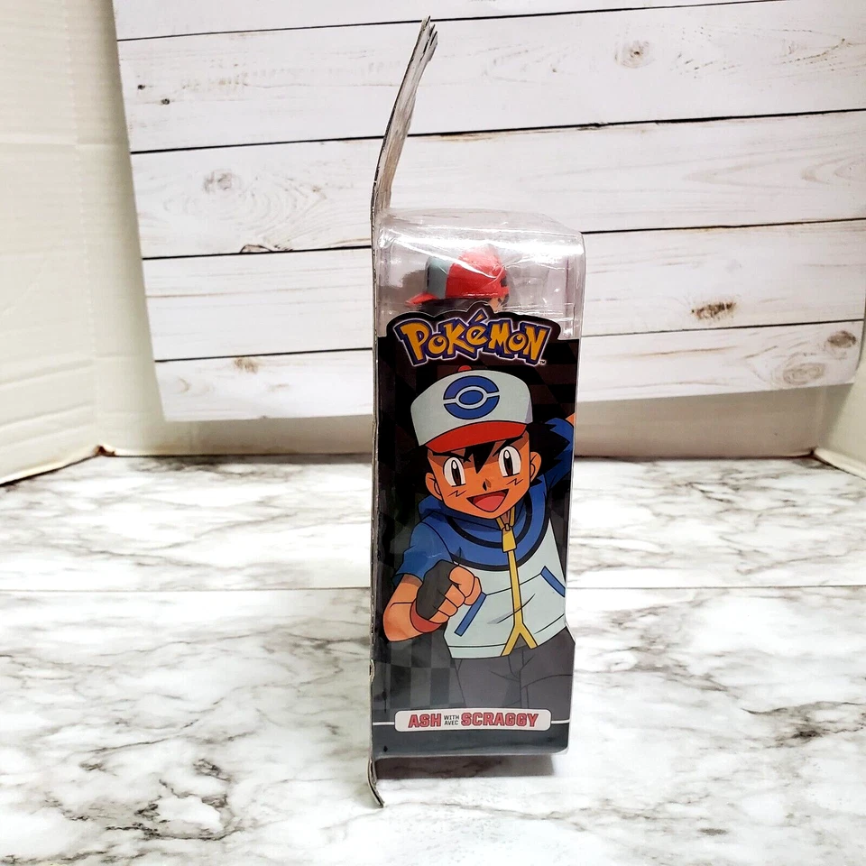 Juego de figuras de batalla POKEMON ~ Entrenador ASH Ketchum y ESCARPADO NUEVO MUY BUEN ESTADO 2011 Foto 4 de 4