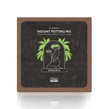 AC Infinity Instant Potting Mix Kit, 2 lb. Premium Coco Coir Brick for Growing