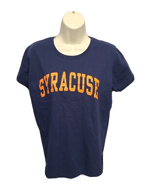 Syracuse University Womens Large Blue TShirt
