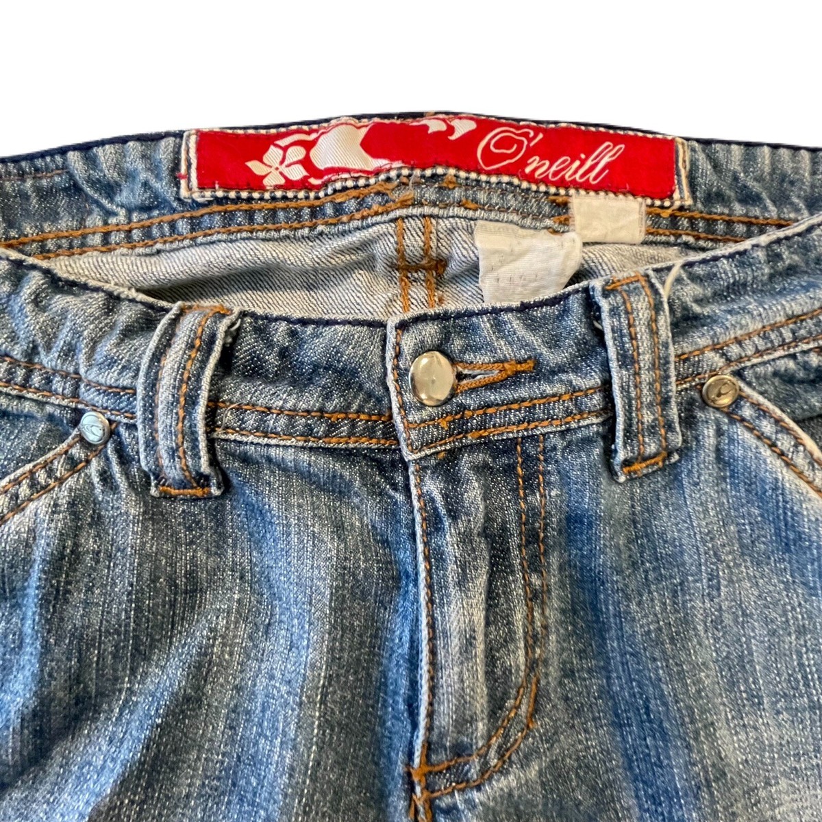 Vintage O'Neill Women's Jeans Med Wash Boot Cut 31X31 Low