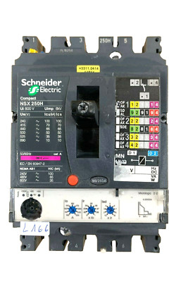 Schneider Electric  NSX 250H     NSX 100-160-250