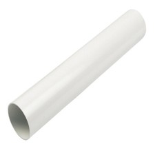 Floplast OS01WH 21.5mm Overflow Pipe White - 1m Length