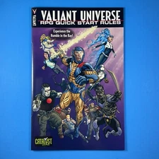 Valiant Universe RPG Quick Start Rules 2015 Catalyst Game Labs Promo Comic Book 