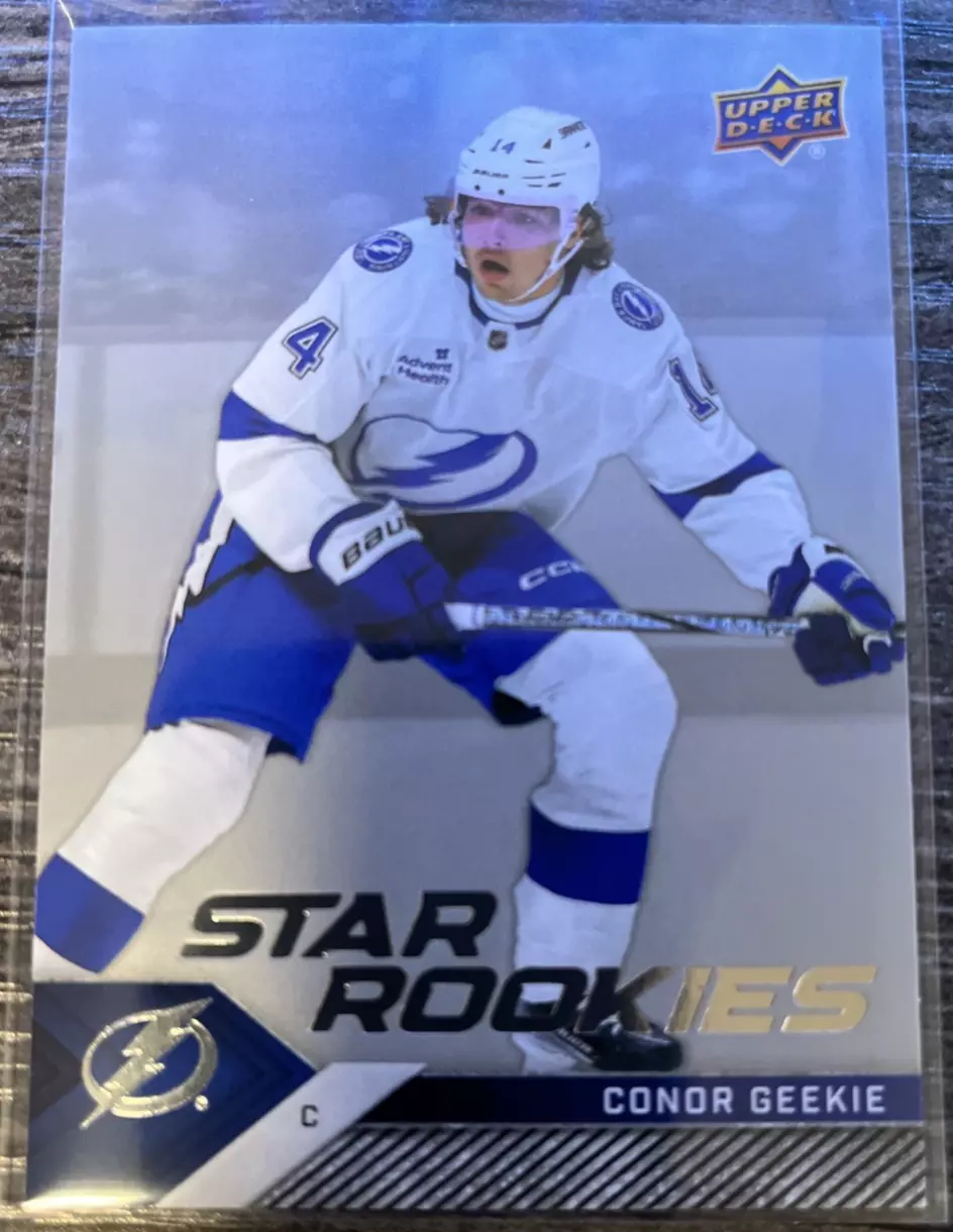 Conor Geekie trading card