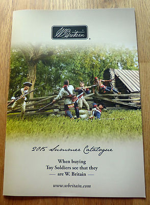 Britains Figuren Sommer Katalog 2015, neu, W. Britain Summer Catalogue