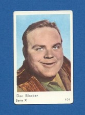 1961 Dutch Gum Serie X #101 Dan Blocker