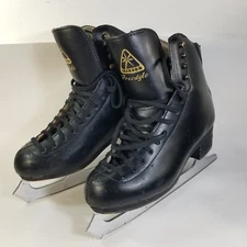 Jackson Freestyle Ice Skates Size 2 Ultima Mirage Blade Black Figure