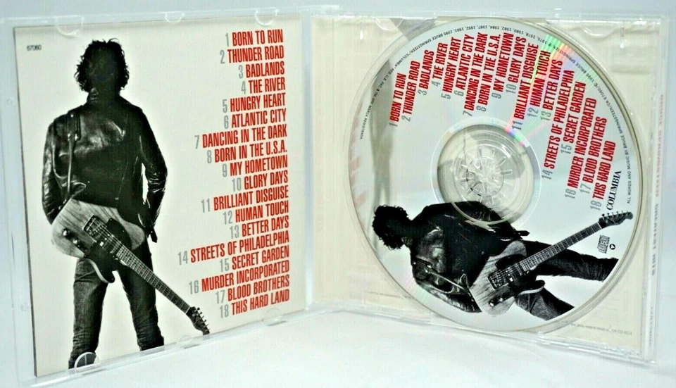 Bruce Springsteen : Greatest Hits CD Album  - Born in the USA -  Glory Days - Image 3 of 3