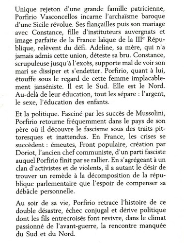 DOMINIQUE FERNANDEZ. PORFIRIO & CONSTANCE Grasset 1991 - Imagen 2 de 2