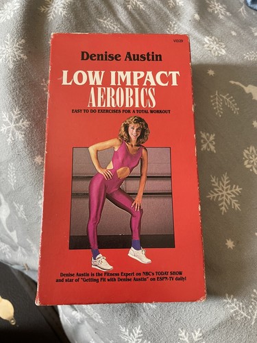 Denise Austin Low Impact Aerobics VHS Exercise And Fitness