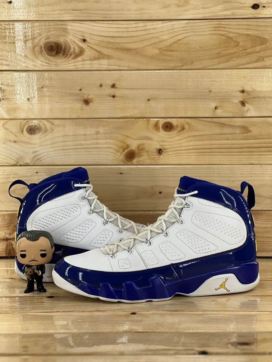 Nike Air Jordan 9 Retro Kobe 2016 Size 15 302370-121 Blue Yellow White OG IX