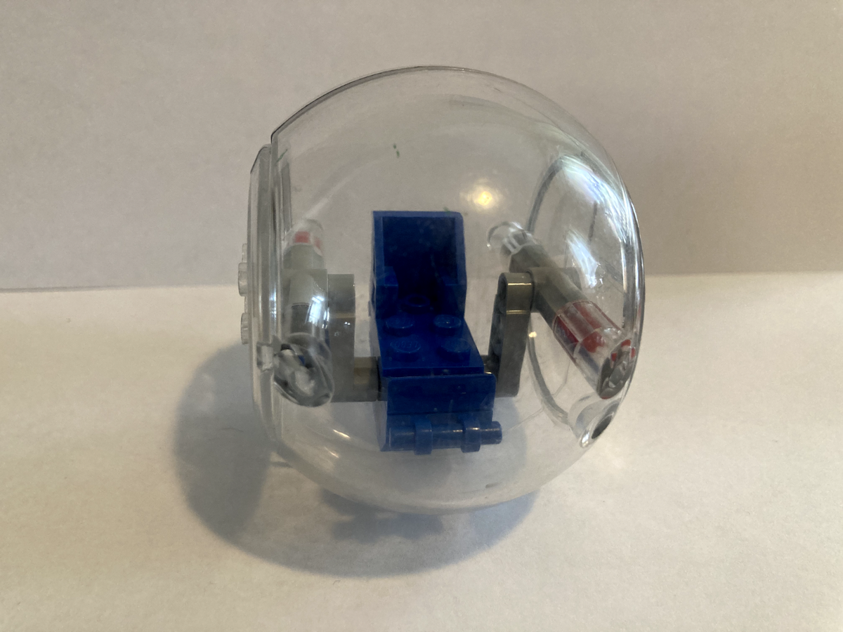 Lego Jurassic World Trans-Clear Complete Gyrosphere For Set 75916