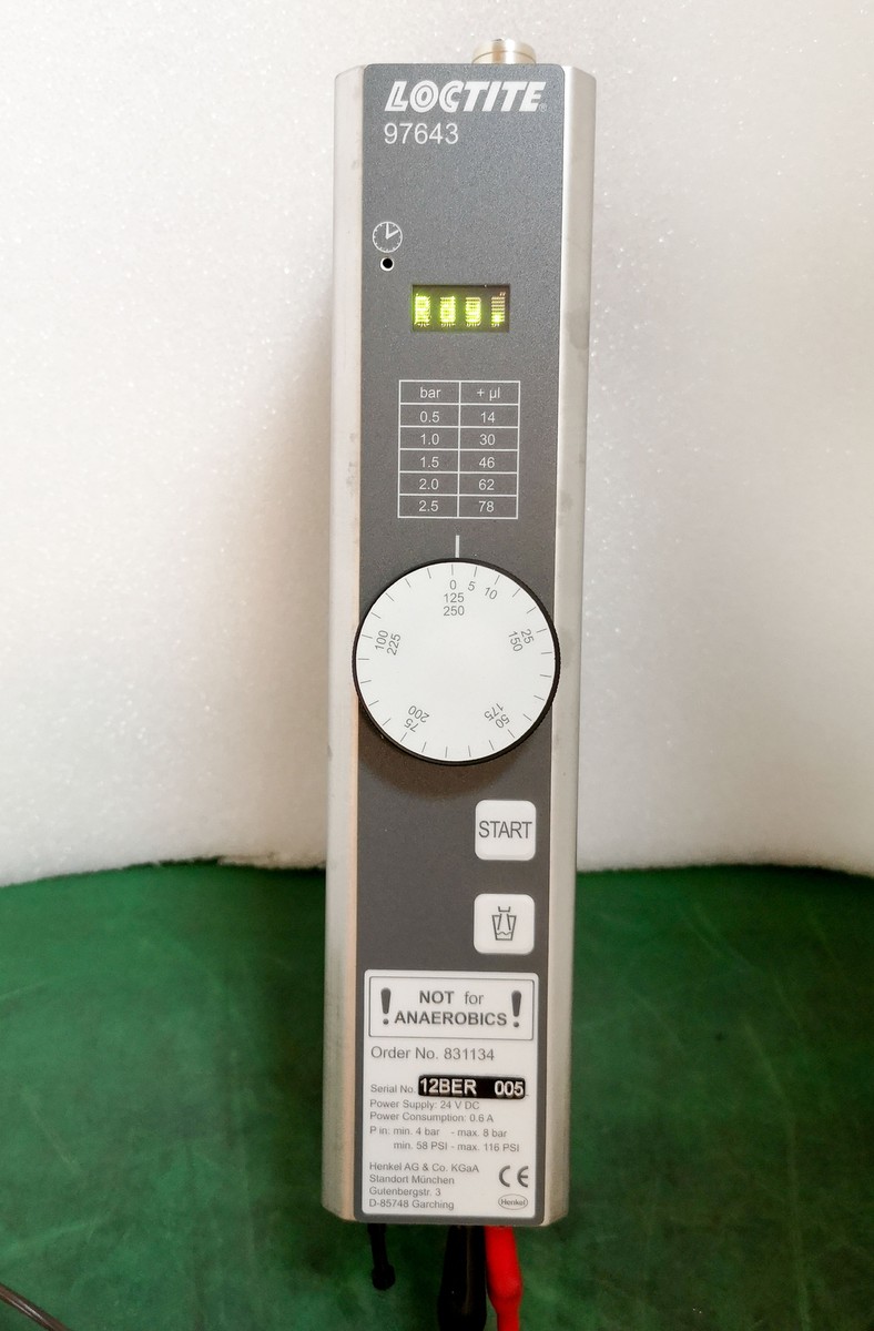 12025 LOCTITE VOLUBRANE VOLUMETRIC PUMP 97643 | eBay