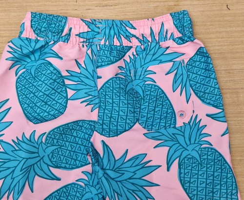 Pantalones Cortos de Natación Elásticos MARKS & SPENCER Niños Niños Verde Rosa Piña UPF 50+ - Imagen 3 de 5