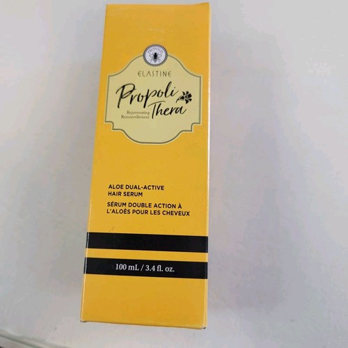 NEW SEALED ELASTINE PROPOLI THERA ALOE DUAL ACTIVE HAIR SERUM 3.4 OZ
