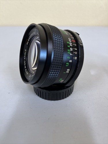 Vivitar 28mm 1:2 Auto Wide Angle 55mm Lens For Minolta or Olympus Om-Cameras - Picture 10 of 14
