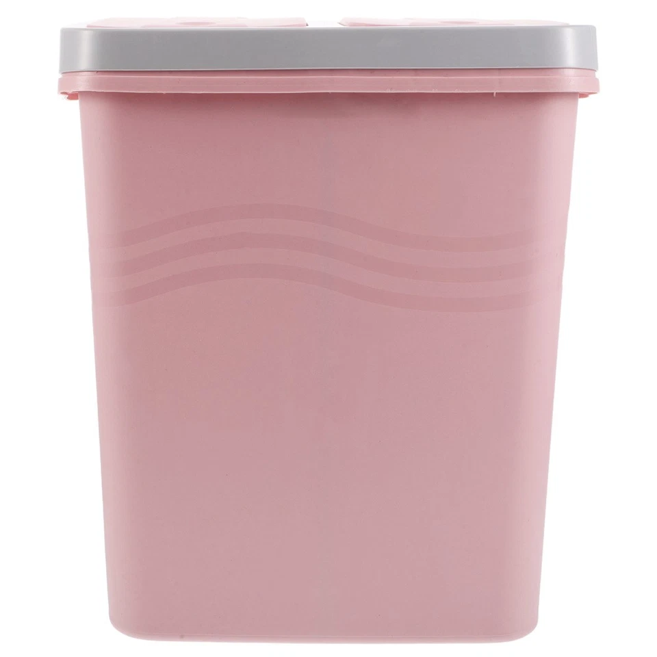  Doppelschichtiger Klassifizierungsmülleimer 2 Fächer Zweikammer Doppelmülleimer - Bild 4 von 4