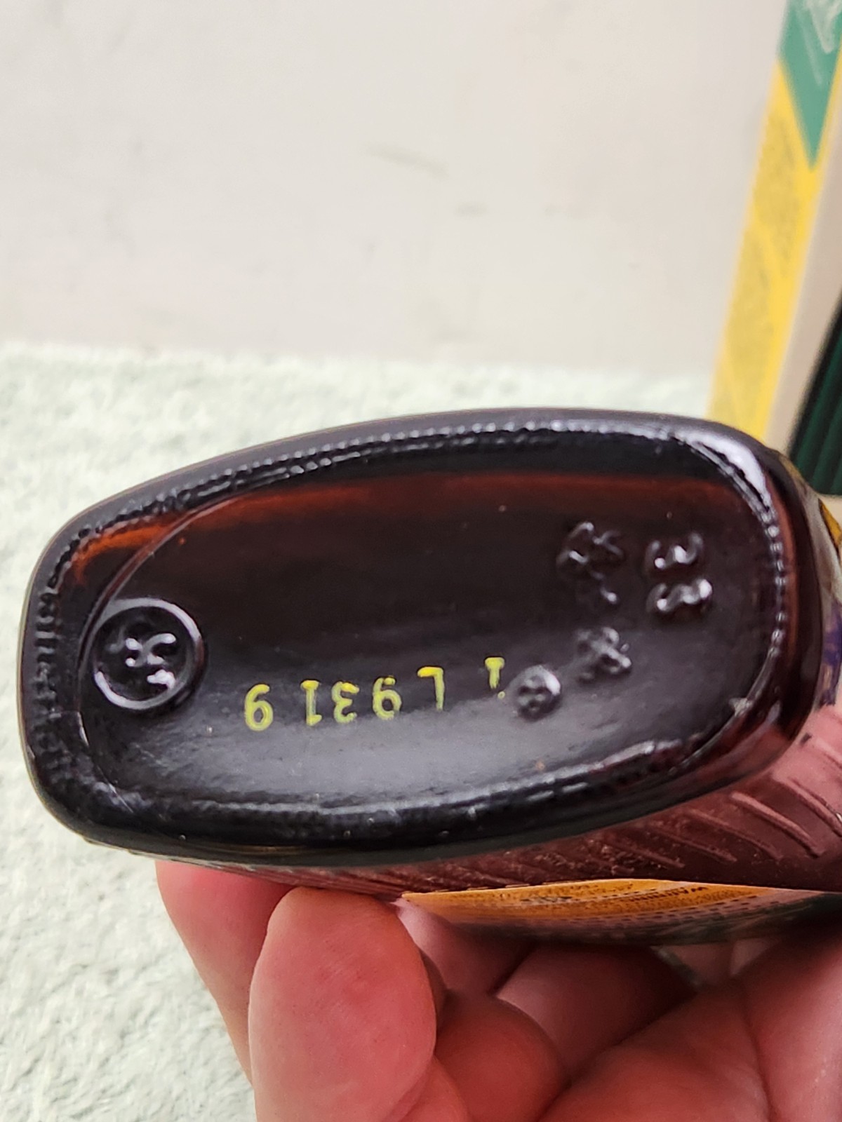 VTG Pine Scent Lysol Concentrate Glass Bottle 5 Oz Original Box NEW