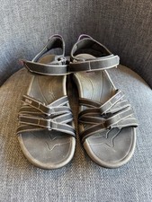 Women  s Teva Tirra Sandals Black Purple Size 10