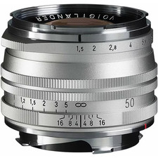 Voigtlander NOKTON Vintage Line 50mm f/1.5 II SV MC VM Mount Lens for Leica...