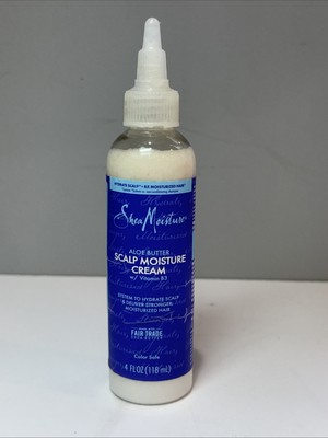 Shea Moisture Aloe Butter Scalp Moisture Cream W/ Vitamin B3 - 4 Fl Oz.