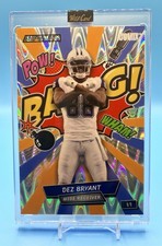 2026 Wild Cards Just The Hits Dez Bryant 1/1 Lava Refractor Comix Mammoth