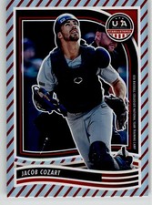 Jacob Cozart 2024 Panini Stars & Stripes USA Baseball Stripes 191 Guardians