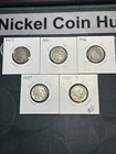 Buffalo Nickel Lot #10 1927, 1935, 1936, 1937, 1937 S