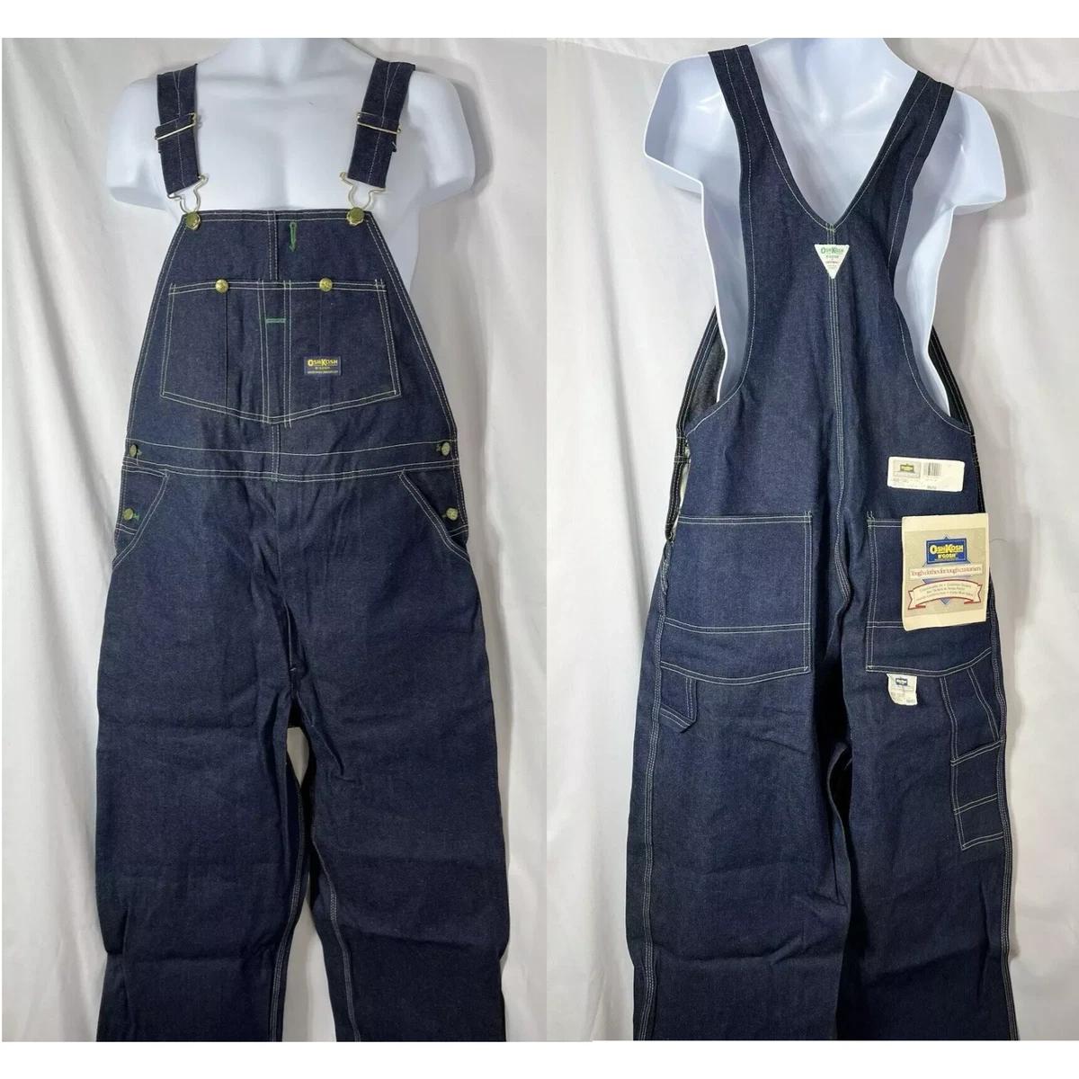 Vintage Oshkosh Overalls In Men's Vintage Jeans for sale | eBay
