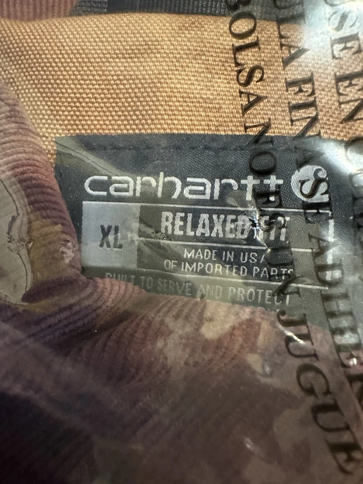 Carhartt Detroit Duck Jacket Rugged Flex Brown Mens Size XL 0J3828-M NWT - Image 3 of 4