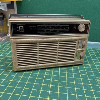 Philips Vintage L3G45T MW LW Two Band Portable Transistor Radio