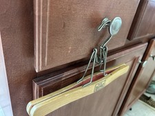 Vintage Wooden Pants Hanger by C. Birnbaum -Made in Germany