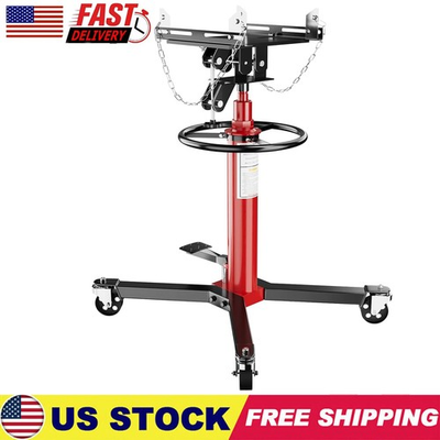 #ad 1322lbs Hydraulic Transmission Jack High Lift 2 Stage Adjustable Telescoping $174.79