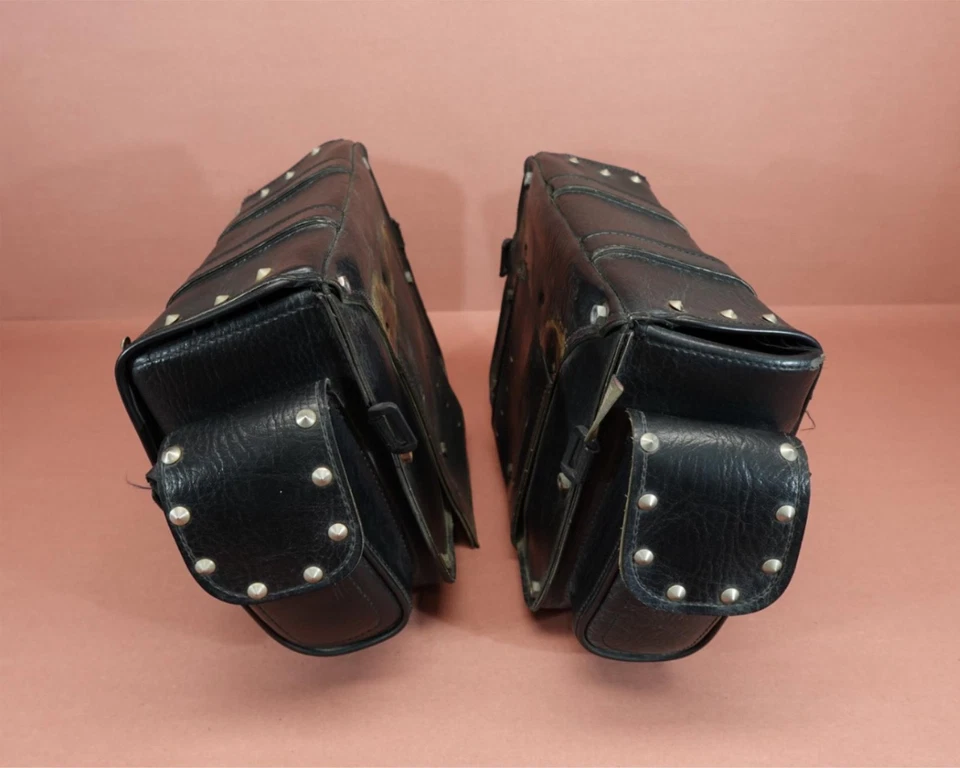 1998-2015 Yamaha VStar V Star 650 XVS650 Saddle Bags SaddleBags - Image 2 of 4