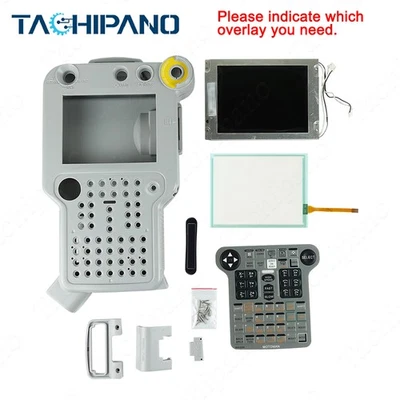 TACHIPANO Plastic Case Cover for Yaskawa NX100 JZRCR-NPP01-1 +Touch Screen +Film +Display