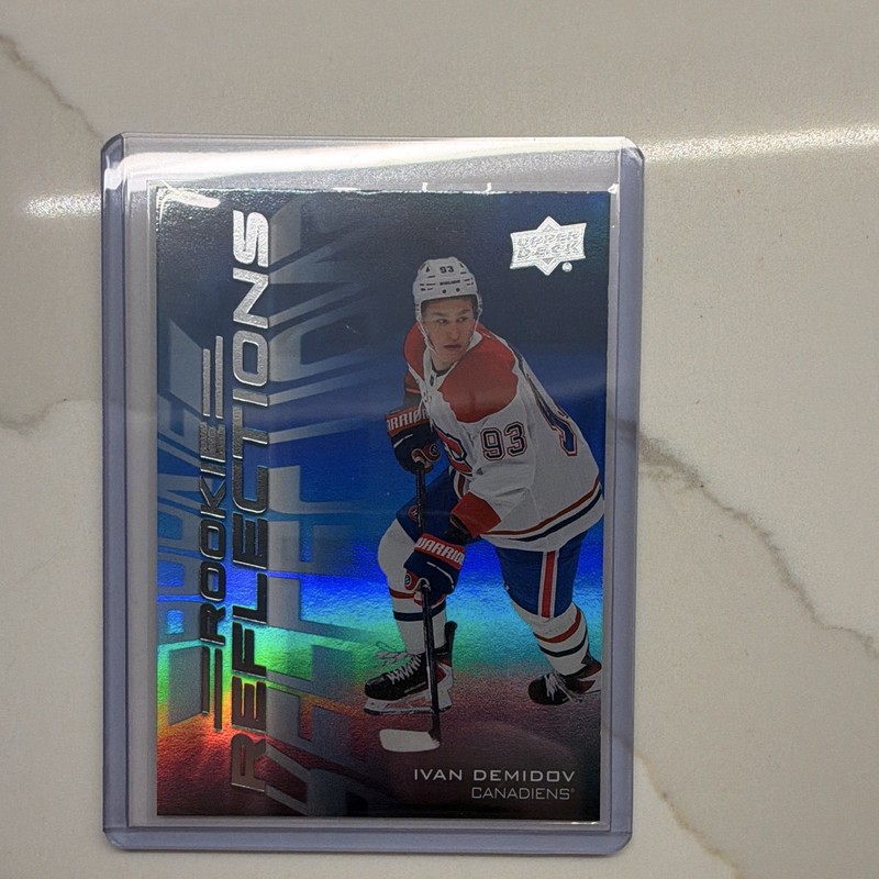 Upper Deck 2025-26 Extended Series Rookie Reflections Ivan Demidov #RR-2