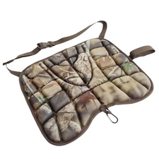  Memory Foam Hunting Seat Cushion – Silent, Lightweight, Deer Blind Camo