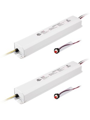 LEONLITE 8.5W LED Emergency Driver, 120-277VAC Input, Rechargeable Backup Bat...