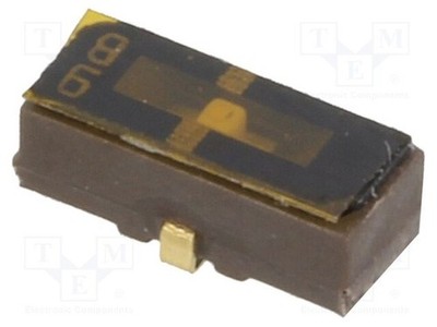 0,1A/6VDC ON-OFF-ON SPDT Schalter: Schiebeschalter SMT Pos: 3