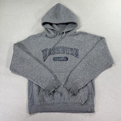 VTG Washburn Ichabods Hoodie Mens S NCAA College MV Sport Distressed Kanas Y2K
